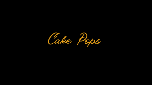 Cake Pops (Basic)