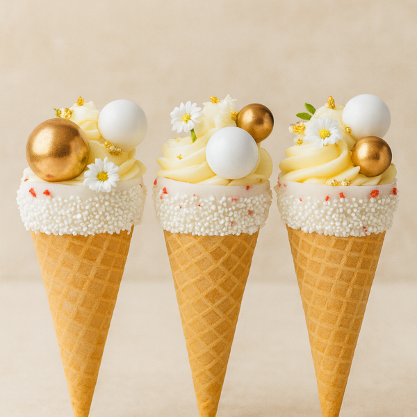 Lavish Dessert Cones